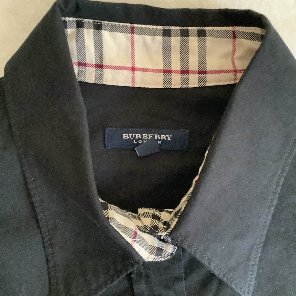 Burberry Wm Button Down Shirt - Picture 1 of 12